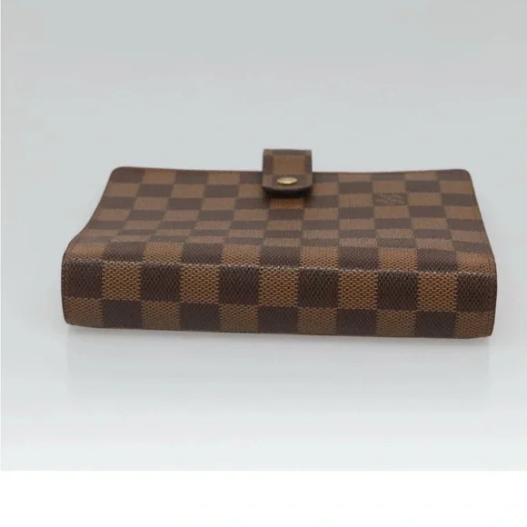 #25. Louis Vuitton Damier Ebene Ring Agenda Desk Planner MM
